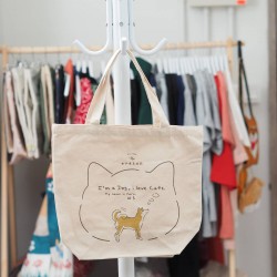 柴犬單邊孭細袋子