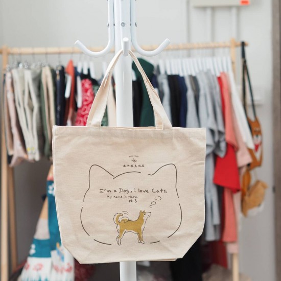 柴犬單邊孭細袋子