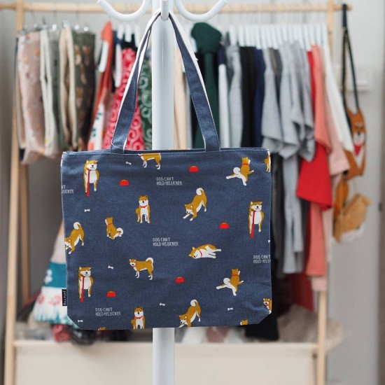 柴犬單邊孭細袋子